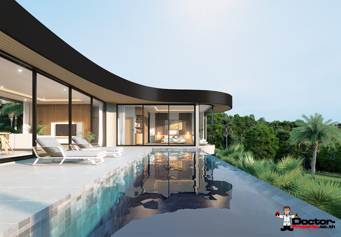 2 Bedroom Sea View Villa in Bang Por, Koh Samui,  For Sale